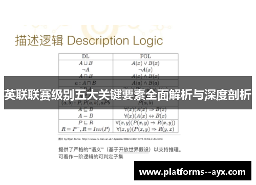 英联联赛级别五大关键要素全面解析与深度剖析
